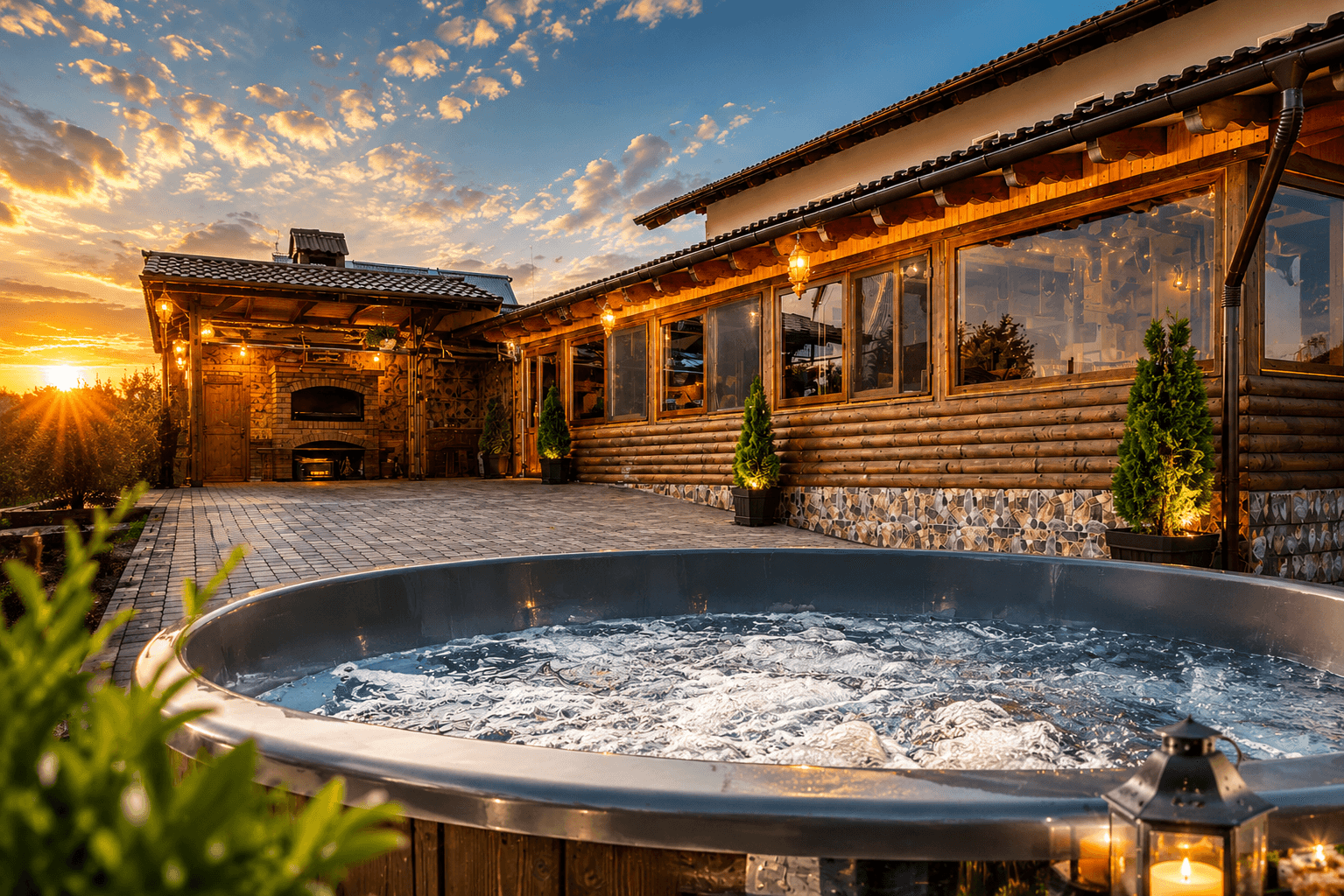 View exterior cabană